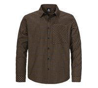 Schöffel Chemise fonctionnelle 'Boyoma' marron / noir, Taille M