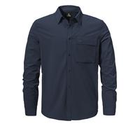 Schöffel Chemise fonctionnelle 'Dunajec' bleu, Taille L-XL