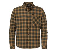 Schöffel Chemise fonctionnelle 'Kleion' marine / marron, Taille XXL