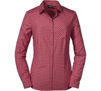 Schöffel Chemisier fonctionnel 'Colfosco' rouge / rouge foncé / blanc, Taille S