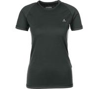 Schöffel Femme Merino Sport 1/2 Arm W T shirt, Pirate Black, XL EU