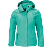 Schöffel Gmund L Veste de pluie coupe-vent et imperméable pour femme, veste d'extérieur respirante, veste de randonnée avec capuche escamotable
