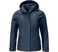 Schöffel Gmund L Veste de Pluie Femme, Blazer Bleu Marine, 44