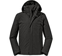 Schöffel Gmund M Veste de pluie coupe-vent et imperméable pour homme Veste d'extérieur respirante avec capuche escamotable