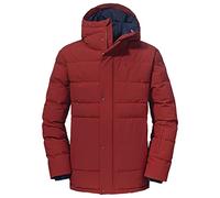 Schöffel Herren Ins. Eastcliff Jacket atmungsaktive wasserdichte Winter Wanderjacke Outdoorjacke mit verstellbarer Kapuze und praktische, burgundy, 50 EU