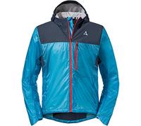 Schöffel Hybrid JKT Flow Trail M Veste, Bleu métallisé, 46 Homme