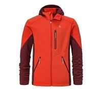 Schöffel Lodron M Sweat à Capuche en Polaire Veste Homme, Poinciana, 46