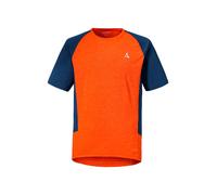 Schöffel Maillot 'Auvergne' bleu marine / orange, Taille M-L