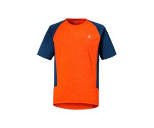Schöffel Maillot 'Auvergne' bleu marine / orange, Taille M-L