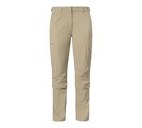 Schöffel Pants Engadin1 Zip Off Pantalon zippé, Brandon Beige, W42 Femmes
