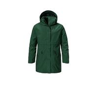 SCHÖFFEL Parka d'hiver pour femme Malkay à capuche vert foncé | 36