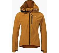 Schöffel Salza WMS Hybrid Jk Style Veste de cyclisme pour femme avec capuche compatible avec casque, coupe-vent, respirante et imperméable, veste légère avec stretch 4 directions