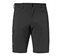 Schöffel Short Danube Hydrofuge, Pantalon de Cyclisme à séchage Rapide avec réglage de la Taille, Noir, 46 Homme