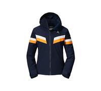 Schöffel Veste de sport 'Brunnenkopf2' bleu foncé / orange / blanc, Taille S