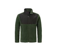 Schöffel Veste en polaire fonctionnelle 'Gregale' vert foncé / noir, Taille XL