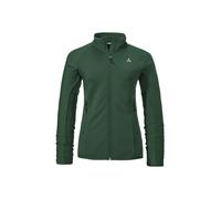 Schöffel Veste en polaire fonctionnelle 'Style Cascata' vert / blanc, Taille S