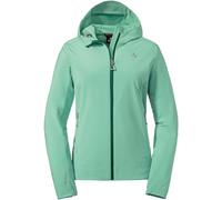 Schöffel W Softshell Veste Tonion Vert - Veste softshell respirante coupe-vent pour femme, taille 40 - Couleur Matcha menthe, Matcha menthe, 42