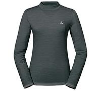 Schöffel - Women's Merino Turtle Neck - Haut manches longues en mérinos - L - pirate black