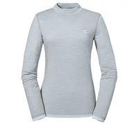 Schöffel - Women's Merino Turtle Neck - Haut manches longues en mérinos - M - opal gray