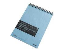 Schoellershammer Reflex Bloc Aquarelle Spirale A4 | 300 g/m² | 30 Feuilles Perforées | Grain Rugueux, Blanc Naturel, Recyclé - Toutes Techniques Aquarelle, Bagnato su Bagnato