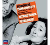 MITSUKO UCHIDA/PIERRE BOULEZ/CO - KLAVIERKONZERT/KLAVIERSTÜCKE OP.11,19 CD NEUF
