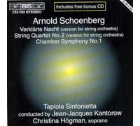 Schönberg : Quator à cordes Chamber Symphony CD