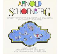 Schoenberg'Lenox Quartet/LSO - Conc for Quartet & Orch/String Trio OP 45