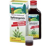 Schoenenberger Jus de plantes médicinales pur et naturel Plantain lancéolé 200 ml