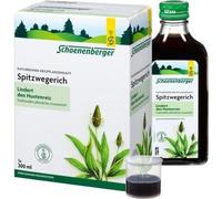 Schoenenberger Jus de plantes médicinales pur et naturel Plantain lancéolé 3X200 ml