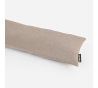 SCHÖNER LEBEN. Boudin de porte de fenêtre dans un ton uni naturel discret au choix : longueur 200 cm