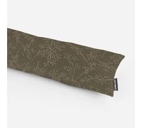 SCHÖNER LEBEN. Boudin de porte stylo Drawing Branch branches feuilles vert nature différentes tailles au choix : longueur 120 cm