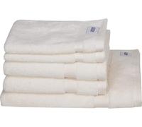 SCHÖNER WOHNEN Collection Serviettes CUDDLY Blanc Lot de 5 (1x 140x70 cm / 2x 100x50 cm / 2x 50x30 cm)