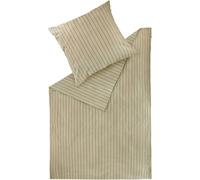 SCHÖNER WOHNEN-Collection SWK Literie SoftStripe dans de nombreuses tailles Beige 200 x 200 cm
