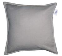 Schöner Wohnen Kollektion Lino Housse de coussin décorative, 40 x 40 cm, sans rembourrage, mélange lin et coton, de qualité supérieure, lavable