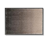 Schöner Wohnen Kollektion Paillasson intérieur, anti-salissures, 50 x 70 cm, beige/taupe, antidérapant, robuste, lavable à 30 °C