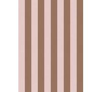 SCHÖNER WOHNEN-Kollektion Papier peint photo à rayures XXL 366655 avec rayures roses et marron - 3 m x 2,12 m