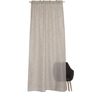 Schöner Wohnen Meshwork écharpe décorative Rideau gris 130x250 cm