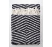 Schöner Wohnen Plaid Tebas gris foncé 140 x 200 cm