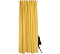 Schöner Wohnen Rideau avec bande à passants cachée Soft Couleur jaune Taille 130x250cm