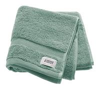 SCHÖNER WOHNEN Serviettes de toilette de qualité supérieure 50 x 100 cm - Absorbantes - Serviettes de luxe vertes - 100 % coton - Combinables comme ensemble de serviettes - éponge pour enfants