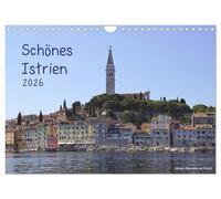 Schönes Istrien 2026 (Wandkalender 2026 DIN A4 quer), CALVENDO Monatskalender: Kroatiens Nordwesten