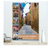 Schönes Italien. Impressionen by VogtArt (hochwertiger Premium Wandkalender 2026 DIN A2 hoch), Kunstdruck in Hochglanz: Italien von seiner schönsten Seite.