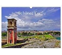 Schönes Korfu (Wandkalender 2026 DIN A3 quer), CALVENDO Monatskalender: Die griechische Insel Korfu hat viel zu bieten, nicht nur Strand und Meer.