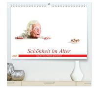 Schönheit im Alter - Auf den Geschmack gekommen (hochwertiger Premium Wandkalender 2026 DIN A2 quer), Kunstdruck in Hochglanz: Essen und Trinken ungewöhnlich präsentiert