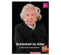 Schönheit im Alter - Zu Besuch bei den alten Meistern (Wandkalender 2026 DIN A2 hoch), CALVENDO Monatskalender: Senioren des Altenzentrums am ... interpretieren Gemälde der Kunstgeschichte