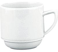 SCHÖNWALD Avanti blanc Gobelet avec anse, empilable, contenu : 0,28 litre