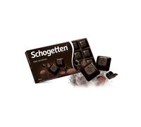 Schogetten Edel Zarbitter chocolat noir puissant et croquant 100g