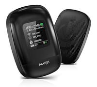 SCHOK WiFi portable 4G LTE - Routeur de voyage Cat 12 Hotspot mobile, 600 Mbps de téléchargement haute vitesse, double bande (2,4 GHz/5 GHz), compatible avec Verizon, T-Mobile, AT&T, prend en charge
