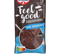 Schoko Tassenpudding Feel Good - Mug Feel Good Pudding Chocolat - Pour délicieux gâteaux, pains et dessert maison pour des recettes gourmandes - Compatible avec - 62g