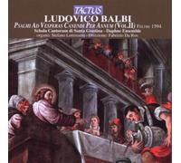 Schola Cantorum Di Santa Giustina Daphne Ensemble, Fabrizio Da Ros, Stefano Lorenzetti : Balbi, Frescobaldi & CIMA: Psalmi Ad Vesperas Canendi per Annum, Vol. II